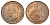 Великобритания 1 пенни 1938 Георг VI (1936-1952) KM 845, Spink 4114 бронза 4645-624