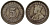 Стрейтс-Сетлментс 5 центов 1935 Георг V (1910-1936) КМ 36 серебро 53-565