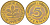 Германия 5 пфеннигов 1993 D KM 107 сталь плакированная латунью 4613-1231