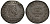 Неаполь и Сицилия 1 дукато 1554-1556 Филипп Dav. 8315 серебро 00-000-00