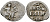 ВЕЛИКОЕ КНЯЖЕСТВО МОСКОВСКОЕ ДЕНГА 1535 - 1547 ИВАН IV ВАСИЛЬЕВИЧ, МОСКОВСКИЙ МОНЕТНЫЙ ДВОР, 0,34 ГР ГиК №43 серебро 262-868
