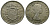 Великобритания 1/2 кроны 1961 Елизавета II (1952-2022) KM 907, Spink 4145 медно-никель 4381-1012