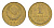 СССР 1 копейка 1990 Y 126a латунь UNC 4651-663