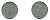 БЕЛЬГИЯ 1 ФРАНК 1922 BELGIE KM 90 никель 83-1044