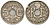 Франция 5 сантимов 1923 KM 875 медно-никель 4596-564