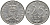 Нидерландские Антилы 25 центов 1976 Юлиана (1948-1980) KM 11 никель 4164-455