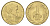 Чили 1 песо 1978 KM 208a алюминиевая бронза UNC 4662-551