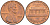 США 1 ЦЕНТ 1981 ЛИНКОЛЬН KM 201 медь цинк UNC 187-734