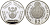 ЮАР 2 ранд 2007 международный полярный год KM 376 серебро PROOF 01-162-21