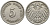 ГЕРМАНИЯ 5 ПФЕННИГОВ 1900 F KM 11, Jager 12, Weege 6 медно-никель 4547-413