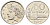 Бразилия 50 сентаво 1967 год-тип KM 580 никель UNC 4646-833