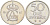 Швеция 50 эре 1967 U Густав VI Адольф (1950-1973) KM 837 медно-никель 4126-1253