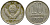 СССР 10 копеек 1987 без уступа KM 130, Федорин 167 медь никель цинк 188-626