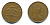 Великобритания 2 пенса 1971 Елизавета II (1952-2022) КМ 916, Spink 4235 (C1) бронза 4110-542