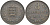 Гернси 8 даблов (дублей) 1918 KM 14 бронза 3996-541