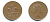 Великобритания 2 пенса 1994 Елизавета II (1952-2022) KM 936а, Spink 4386 (C4) сталь плакированная медью 177-836