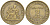 Франция 2 франка 1922 тип Chambres de Commerce KM 877, LE FRANC 267.4 алюминиевая бронза 180-515