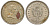 Уругвай 25 сентесимо 1960 KM 40 медно-никель 4580-127