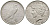 США 1 доллар 1923 D, доллар мира KM 150 серебро 00-1067-4-41