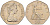 Великобритания 50 пенсов 1980 Елизавета II (1952-2022) KM 913, Spink 4223 (H1) медно-никель 4144-634
