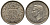 Великобритания 6 пенсов 1944 Георг VI (1936-1952) KM 852, Spink 4084 серебро 4538-534