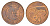 Исландия 50 эйре 1981 креветка KM 26 бронза aUNC 4632-955