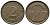 ГЕРМАНИЯ 2 РЕЙХСПФЕННИГА 1925 A KM 38, J. 314 бронза 176-332