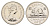 Канада 5 центов 1979 Елизавета II (1952-2022), бобр KM 60.2 никель PROOF-LIKE (BU) 4630-956