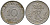 ДАНИЯ 10 ЭРЕ 1956 C; S, ФРЕДЕРИК IX (1947-1972) KM 841.2 медно-никель 116-216