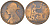 Великобритания 1 пенни 1892 Виктория (1837-1901) KM 755, Spink 3954 бронза 3460-1012