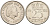 Нидерланды 25 центов 1955 Юлиана (1949-1980) KM 183 никель    4174-643