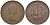 Великобритания 1/2 пенни 1960 Елизавета II (1952-2022) KM 896, Spink 4158 бронза 4610-711