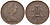 Великобритания 2 пенса 1971 Елизавета II (1952-2022) KM 916, Spink 4235 (C1) бронза 85-1111