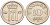Норвегия 10 эре 1957 Хокон VII (1905-1957) КМ 396 медно-никель    4169-322