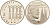 Испания 5 экю 1994 Каталония, Антони Гауди (1852-1926) KM XM 8 медно-никель UNC 1091-8-53