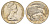 Новая Зеландия 20 центов 1976 Елизавета II (1952-2022), птичка киви KM 36 медно-никель aUNC 4683-125