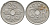 Дания 25 эре 1947 Кристиан X (1912-1947), редкий год KM 823.2 медно-никель 34-522