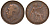 Великобритания 1 пенни 1919 Георг V (1910-1936) KM 810, Spink 4051 бронза 4123-1114