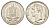 Венесуэла 2 боливара 1990 Симон Боливар Y 43a сталь плакированная никелем 4662-956