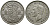 Великобритания 1/2 кроны 1940 Георг VI (1936-1952) KM 856, Spink 4080 серебро 00-00