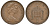 Великобритания 1 пенни 1973 Елизавета II (1952-2022) KM 915, Spink 4237 (B1) бронза 51-2335