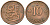 Финляндия 10 пенни 1926 KM 24 медь 4591-1011