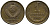 СССР 1 копейка 1983 вторые колосья с остями KM 126а, Федорин 168 латунь 188-961