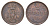 Ганновер 2 пфеннига 1850 B, Эрнст Август I (1837-1851) KM 202.1, AKS 124, J. 75 медь    4657-723