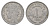 Франция 1 франк 1959 KM 885a алюминий 4539-1023
