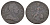 Великобритания 1/2 пенни 1771 Георг III (1760-1820) KM 601, Spink 3774 медь 413-2532