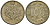 Япония 100 йен 1961 Год 36, Император Хирохито Сева (1926-1989) Y 78 серебро 4141-455