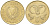 Кипр 5 центов 1983 голова быка KM 55.1 никель латунь    4595-927