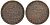 Султанат Маскат и Оман 1/4 анна (байса) 1895 AH 1315, Фейсал бен Турки (1888-1913) KM 12.2 медь 51-1244