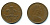 Великобритания 2 пенса 1971 Елизавета II (1952-2022) КМ 916, Spink 4235 (C1) бронза 4110-714
